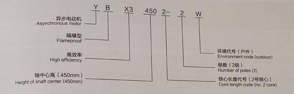 YBX3高壓防爆電機(jī)